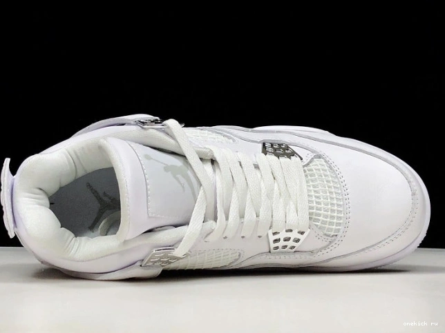 Chep Onekick Jordan Retro Money 4 Air 308497-100 Pure 0722